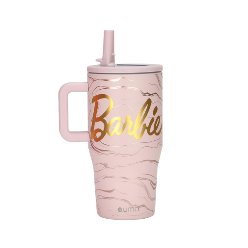 Vaso Térmico Tumbler Mug Barbie 590ml Acero Inox UMA