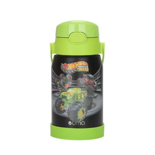 Botella Térmica Niños Hot Wheels Race 450ml Acero Inox UMA