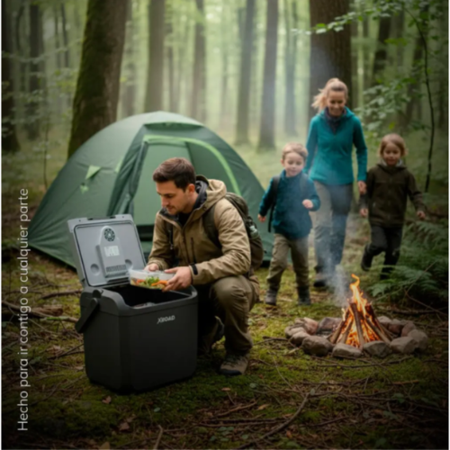Cooler Eléctrico Portátil 30 Lts Gris 12V XRoad