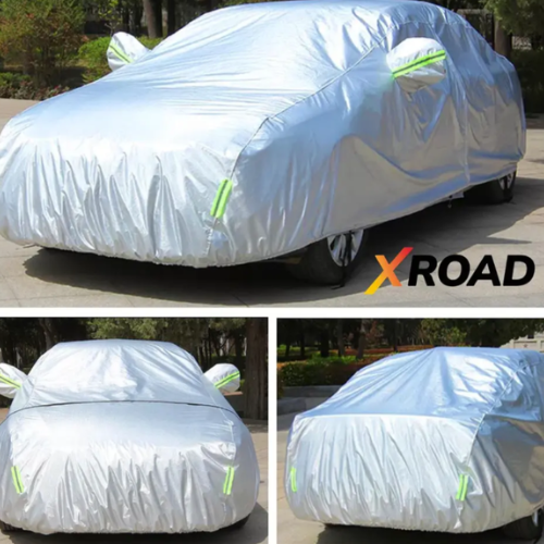 Carpa Funda Cubre Auto Impermeable Premium con Felpa Xroad