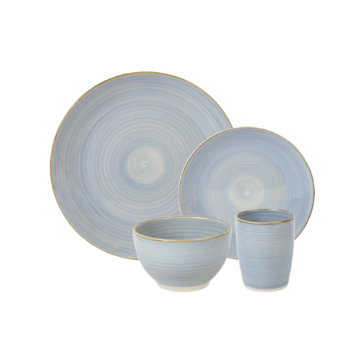 Juego Loza Cerámica 24 pcs Amalfi