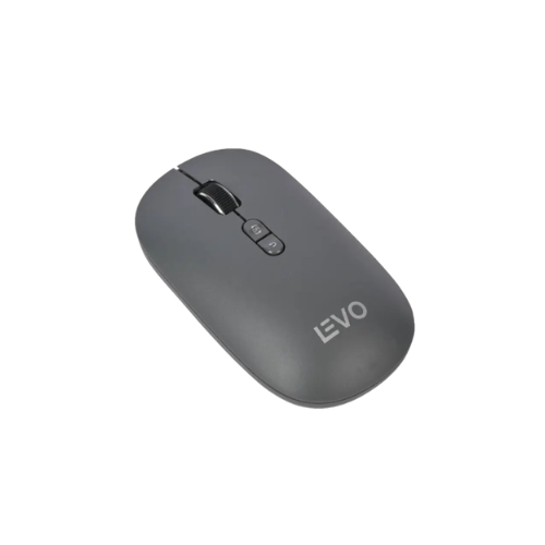 Mouse Inalámbrico Ultra Slim Silencioso Velar Grafito LEVO
