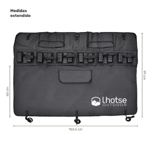 Pick-up Pad Lhotse Porta 6 Bicicletas