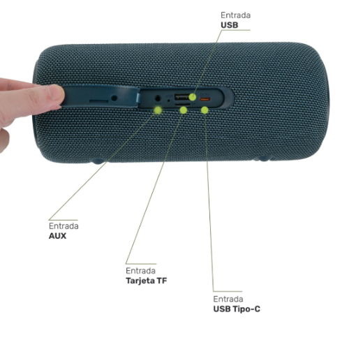 Parlante Portátil Inalámbrico Bluetooth Journey