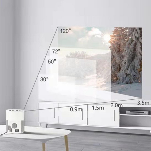 Proyector Led Portátil 360º Full HD Home Cinema Levo