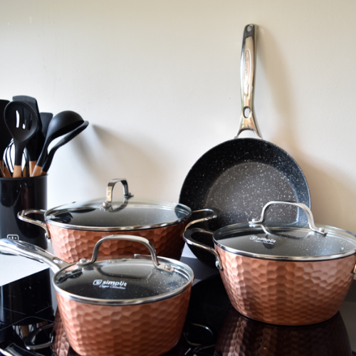 Batería de Cocina Antiadherente Copper