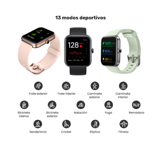 Reloj Smartwatch GPS MoveOn 7 Black 37/38mm
