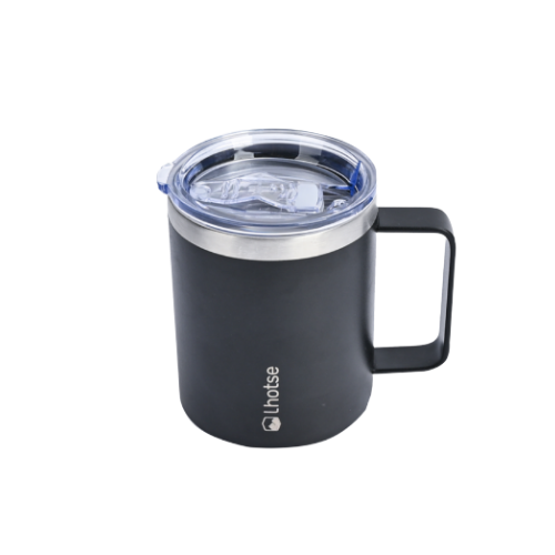 Taza Térmica Insulada Camping 350ml Black