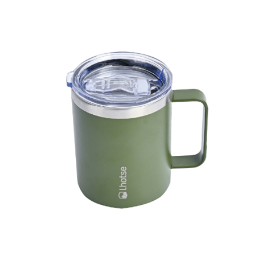 Taza Térmica Insulada Camping 350ml Black