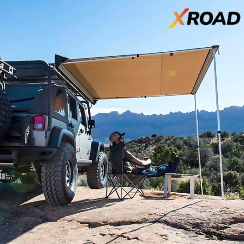 Toldo Camping Lateral Para Auto Techo Xroad