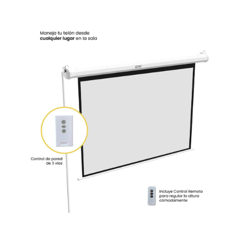 Telon Eléctrico con Control