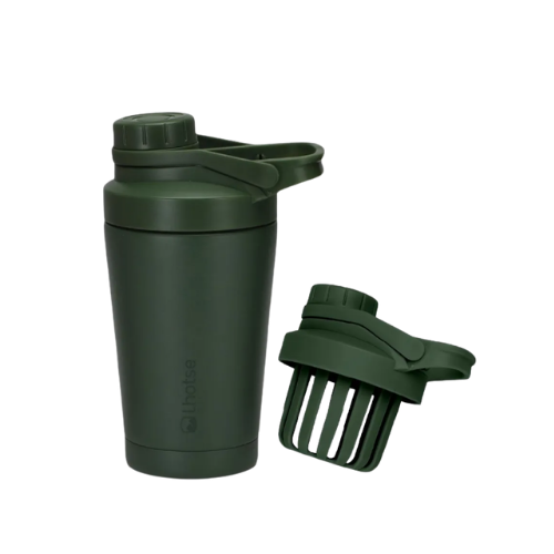 Shaker Vaso Proteina Acero Inoxidable NutriCore 500ml Lhotse