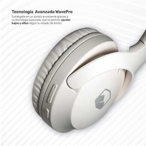 Audifonos Bluetooth Inalambricos Over Ear WavePro